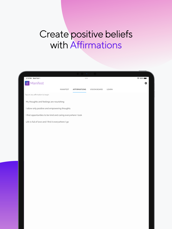 My Manifestation Journal screenshot 2