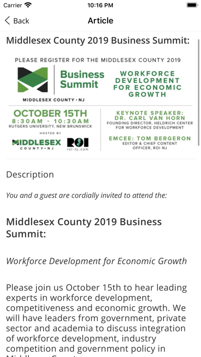 My Middlesex County screenshot 1