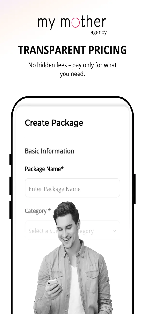 My Mother Agency : Client screenshot 2