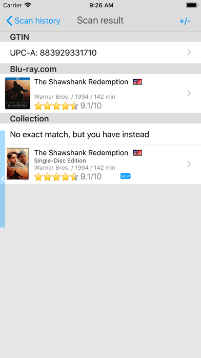 My Movies by Blu-ray.com screenshot 2