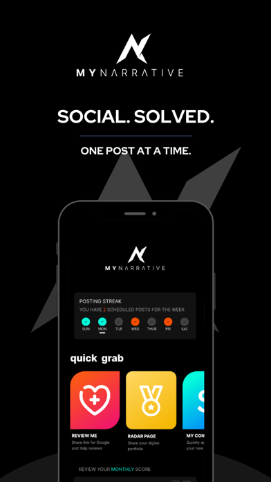 My Narrative screenshot 1