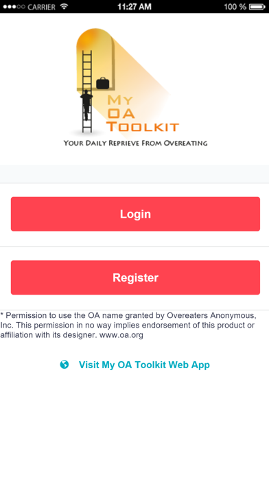 My OA Toolkit Overeaters Steps screenshot 3