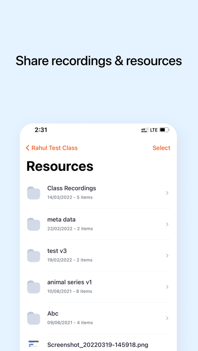 My Online Classes screenshot 2