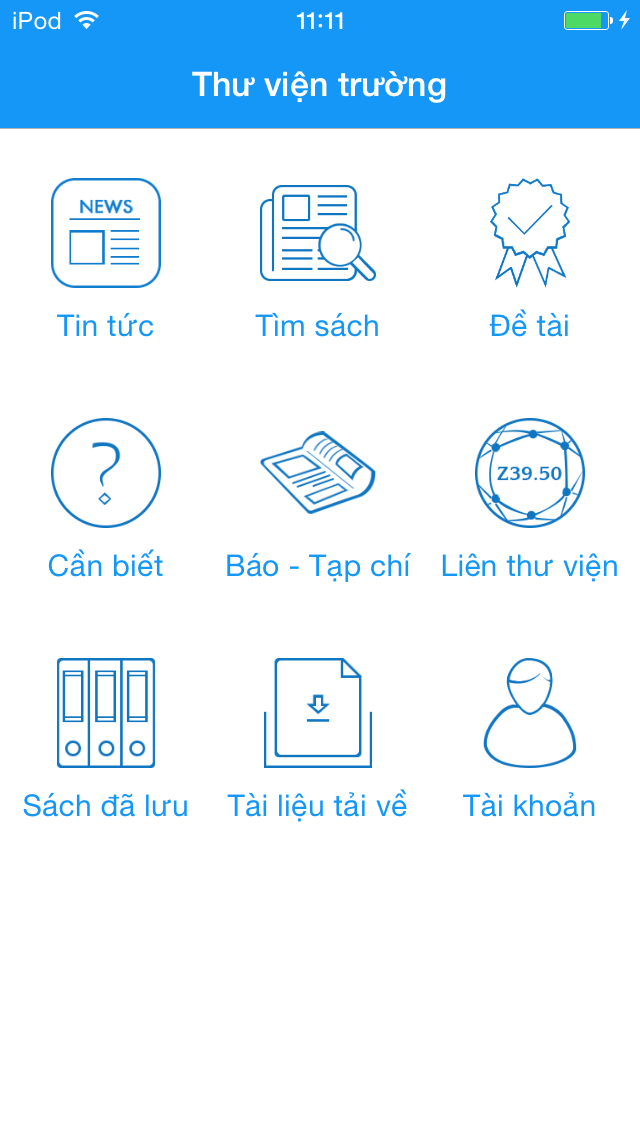 My OPAC screenshot 1