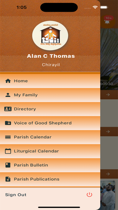 MY PARISH ARCHEPARCHY OF CHRY screenshot 2