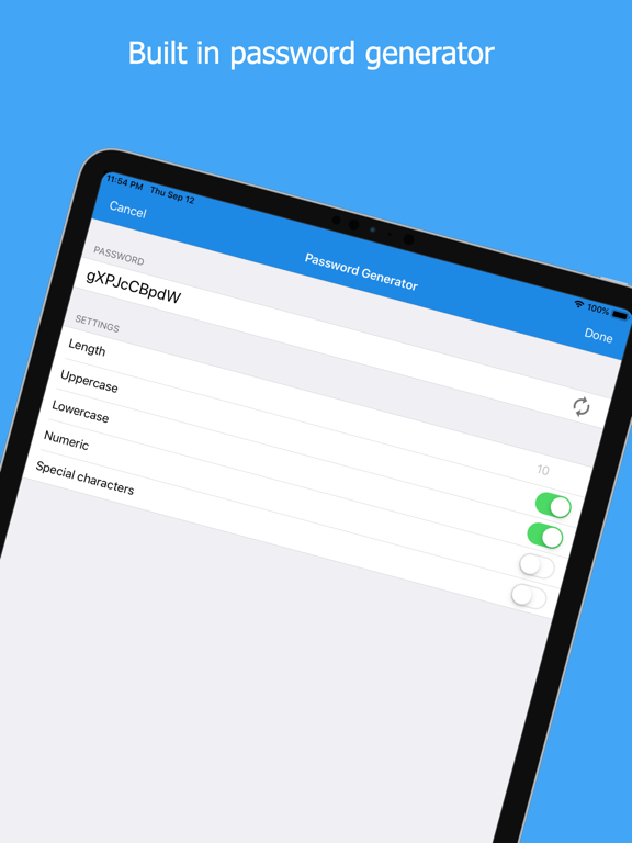 My Passwords Manager screenshot 2