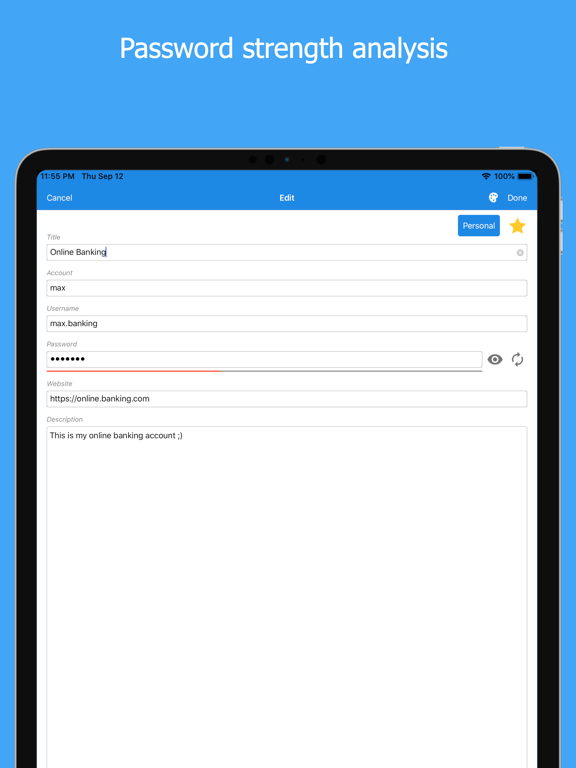 My Passwords Manager screenshot 3