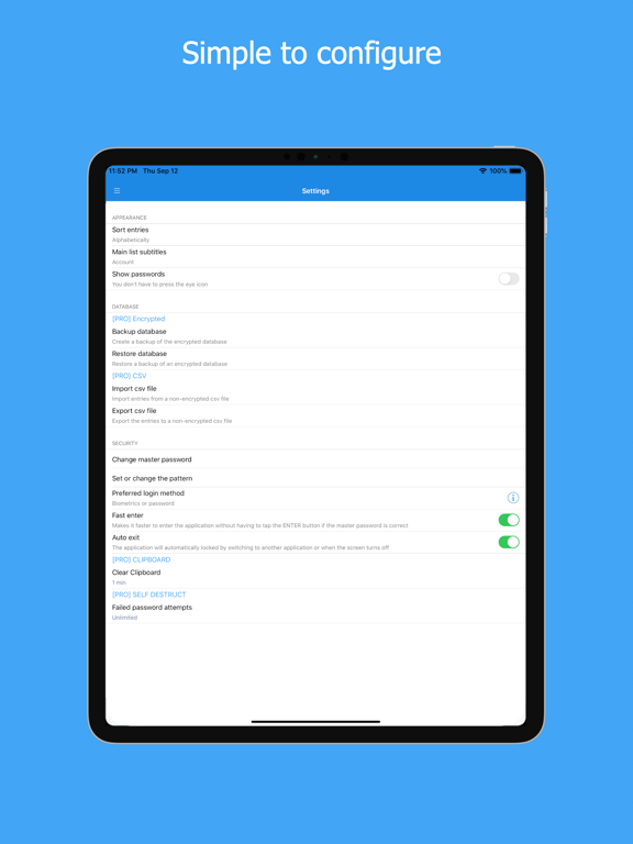 My Passwords Manager screenshot 1