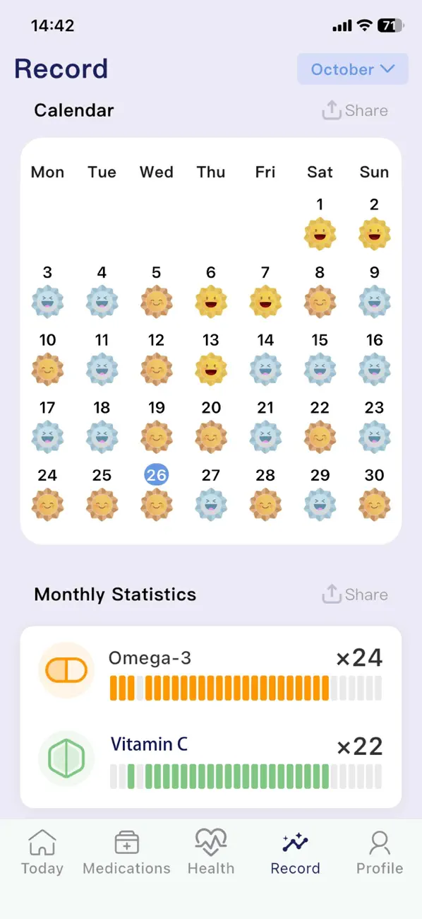 My Pill Reminder screenshot 1
