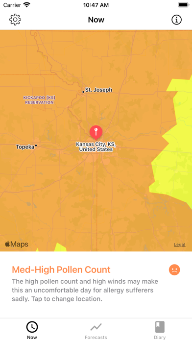 My Pollen Forecast Pro screenshot 3