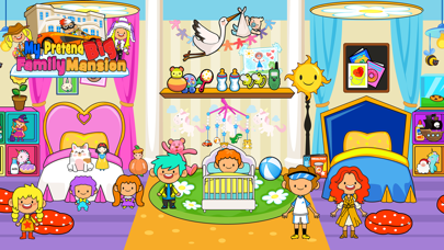 My Pretend Big Family Mansion screenshot 2