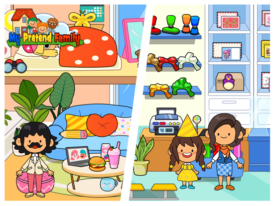 My Pretend Home & Family screenshot 2