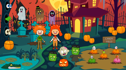 My Pretend Trick or Treat Town screenshot 4