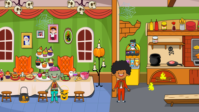 My Pretend Trick or Treat Town screenshot 1