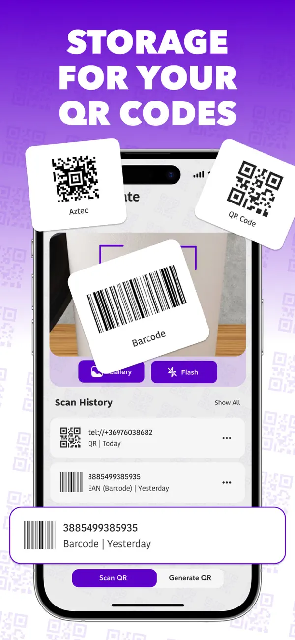 My QR Code Scanner & Reader. screenshot 1