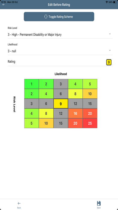 MY Risk Assessments screenshot 1