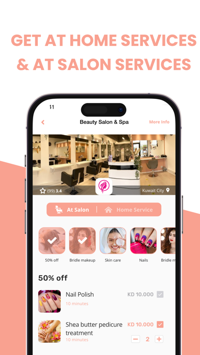 My Salon - where beauty begins screenshot 4