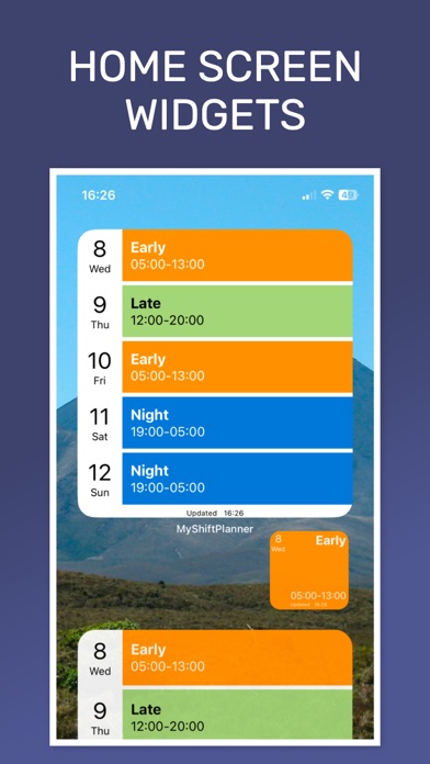 My Shift Planner - Calendar screenshot 6