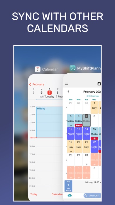 My Shift Planner - Calendar screenshot 3