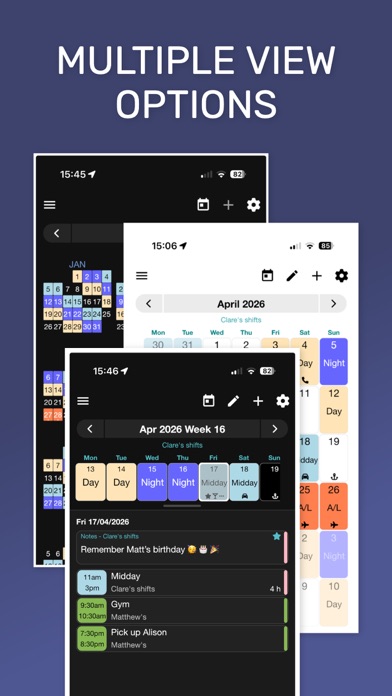 My Shift Planner - Calendar screenshot 8