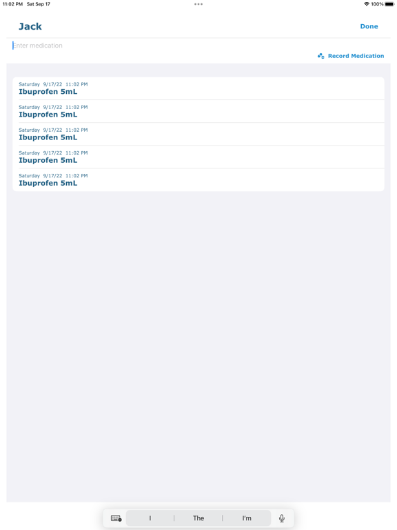 My Sick Family Illness Tracker screenshot 5