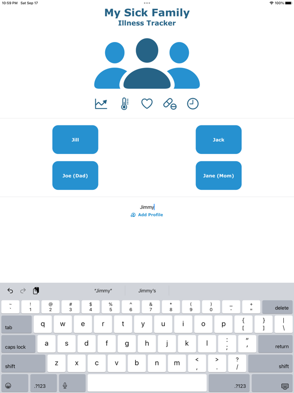 My Sick Family Illness Tracker screenshot 9