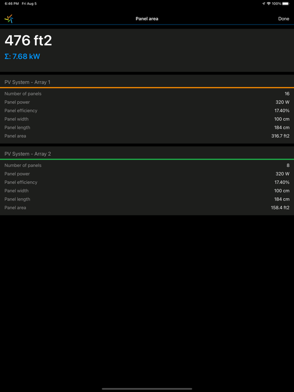 My Solar Panel screenshot 3