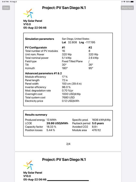 My Solar Panel screenshot 6