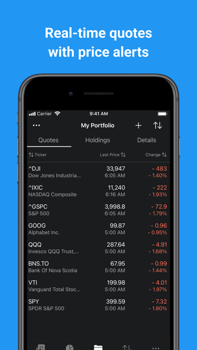 My Stocks Portfolio & Market screenshot 3