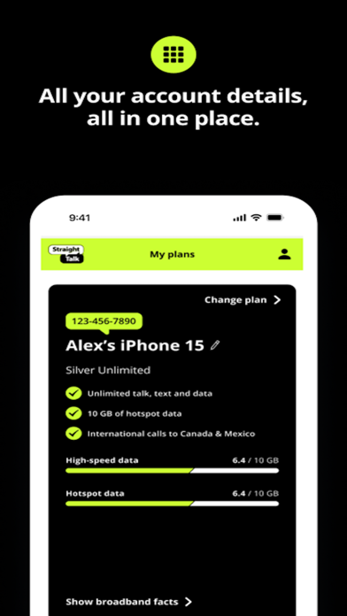 My Straight Talk: Mobile App screenshot 5