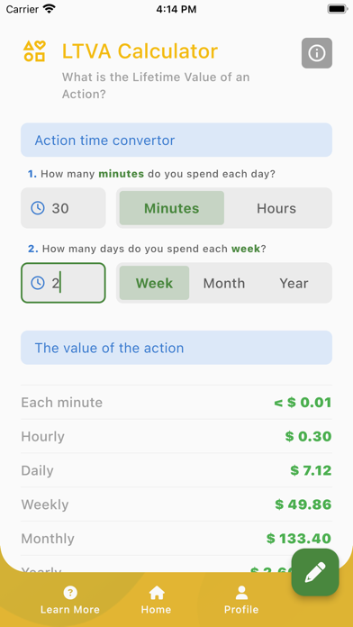 My Time Worth screenshot 2