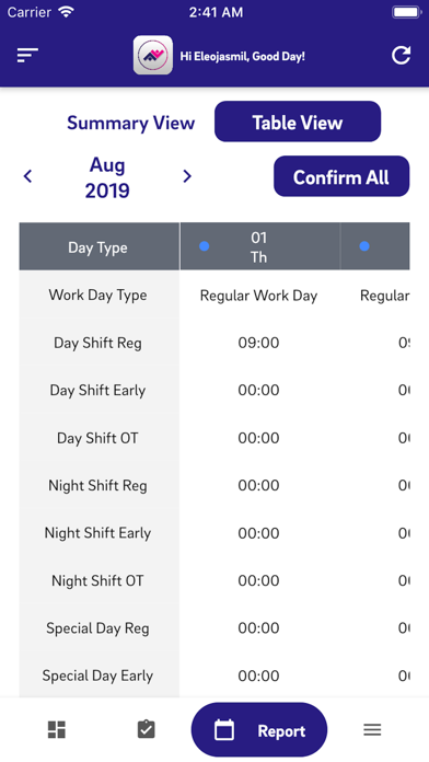 My Timesheet (Witty) screenshot 3