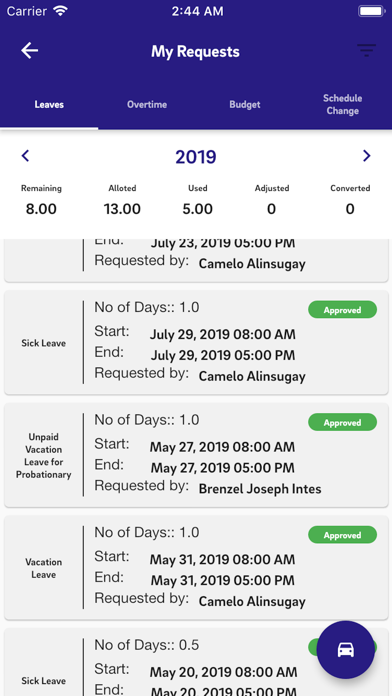 My Timesheet (Witty) screenshot 2