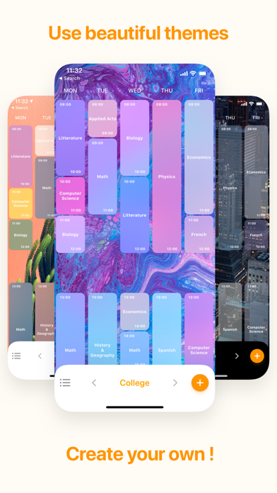 My Timetable - Quick & Simple screenshot 1