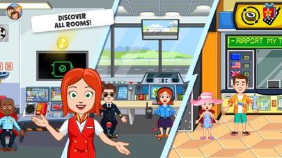 My Town Airport - Fly & Travel screenshot 1