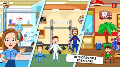 My Town : Fire station Rescue screenshot 1