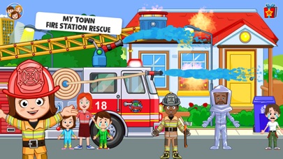 My Town : Fire station Rescue screenshot 5