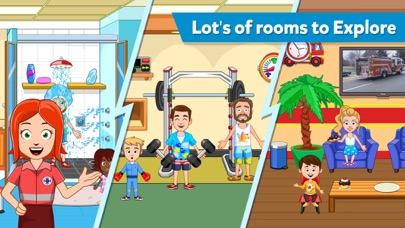 My Town: Firefighter Games screenshot 1