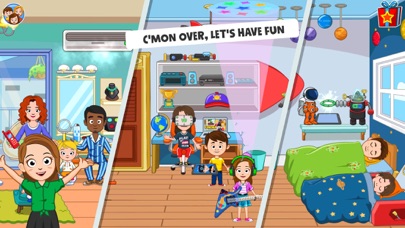 My Town Friends House PJ game screenshot 4