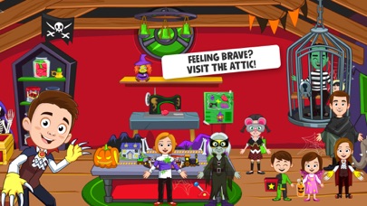 My Town: Halloween Ghost games screenshot 3