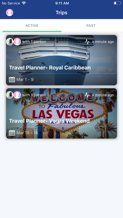 My Travel Planner App screenshot 2