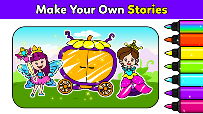 My Unicorn Coloring Club Games screenshot 1