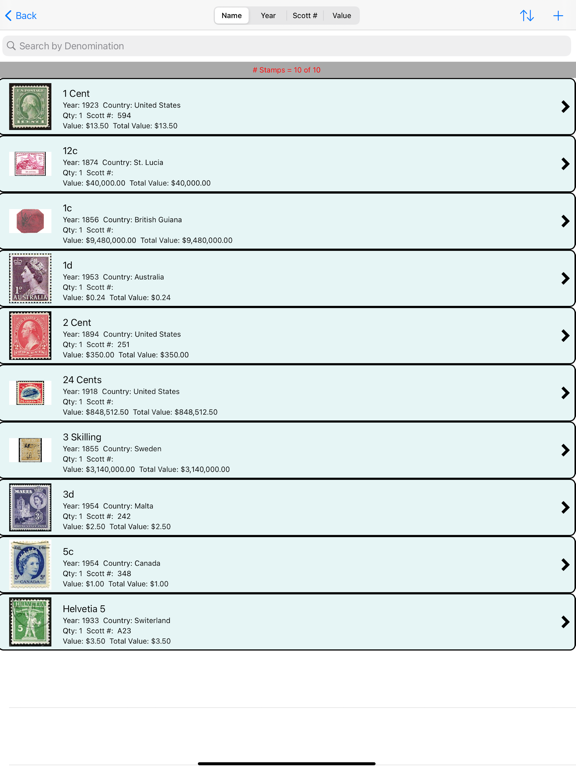 My Valuable Stamp Collection screenshot 8