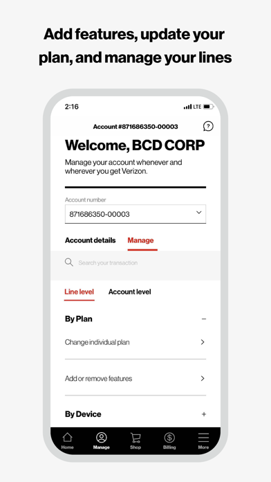 My Verizon For Business screenshot 1