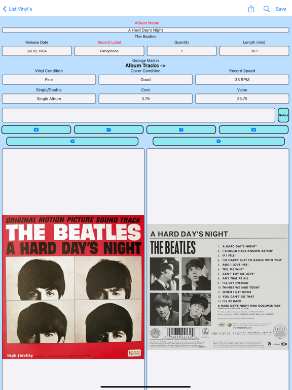 My Vinyl Record Collection screenshot 7