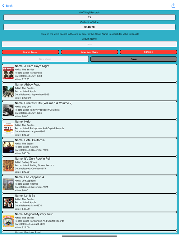 My Vinyl Record Collection screenshot 4