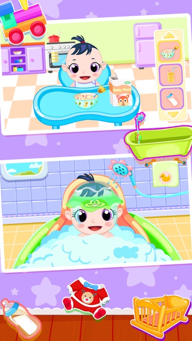 My virtual baby care game screenshot 2