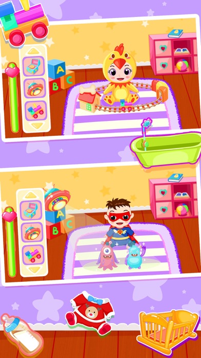 My virtual baby care game screenshot 1