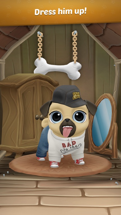 My Virtual Pet Dog: Pug Louie screenshot 2