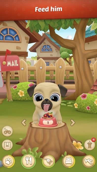 My Virtual Pet Dog: Pug Louie screenshot 1